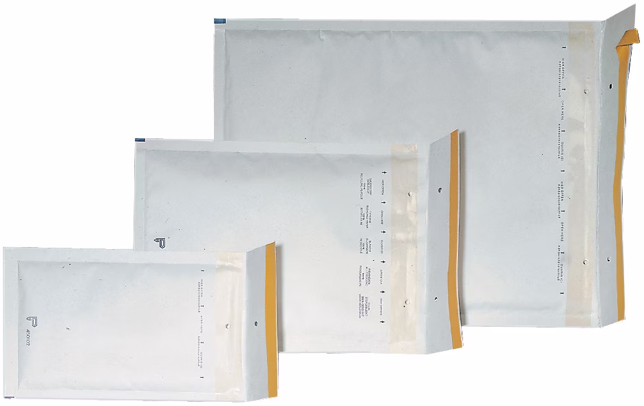 Air Padded Bag White 320x450 Size 6