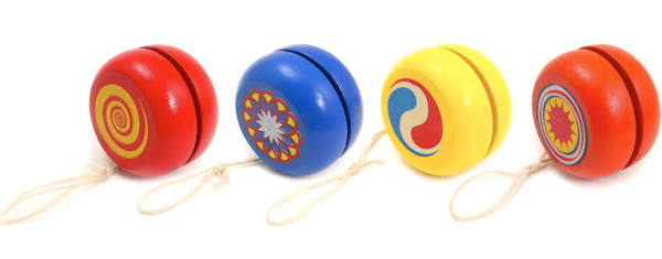 Wooden Yo-Yo (Assorted colours)