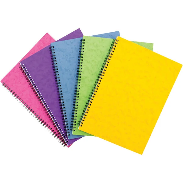 Europa Notemaker A4 Sidebound Lemon Cover