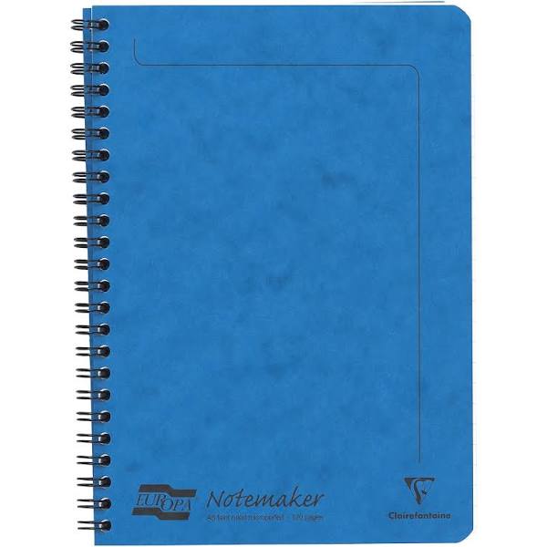 Europa A5 Notemaker 120 pages 60 Sheets 90gsm Blue