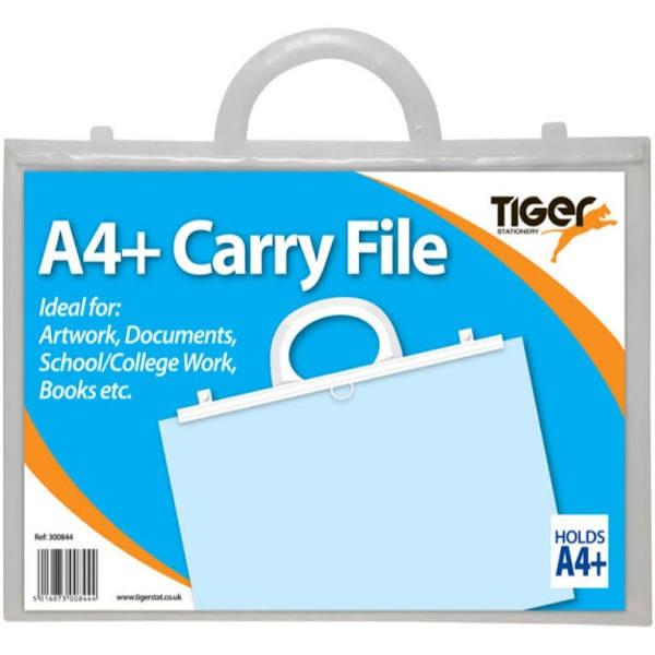 A4+ Foolscap Clear Carry Case