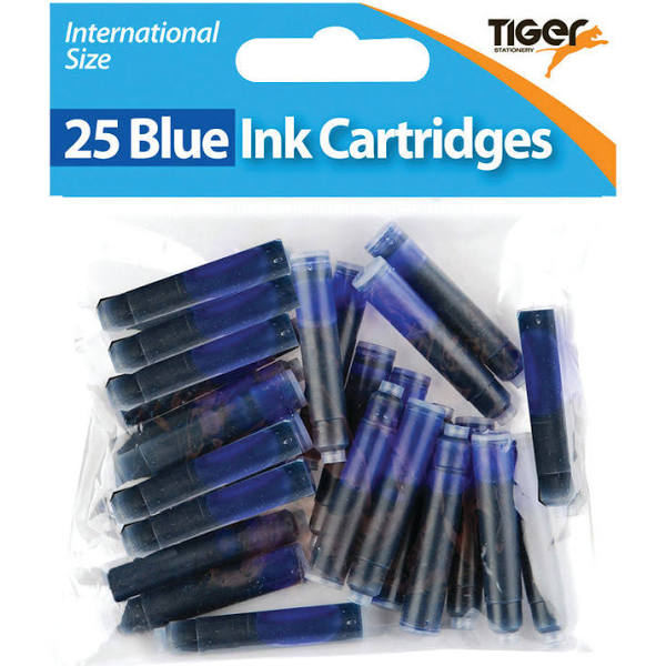 Tiger Blue Ink Cartridges, (300 Pack) 301090