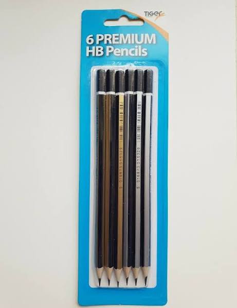 iger HB Premium Pencils 6 Pack