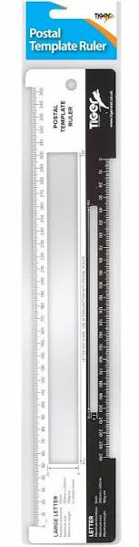 Tiger Postal Template Ruler
