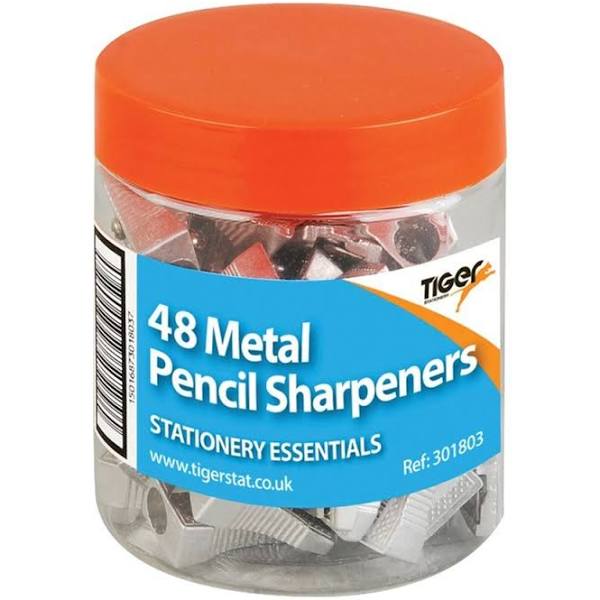 Metal One Hole Pencil Sharpener Single