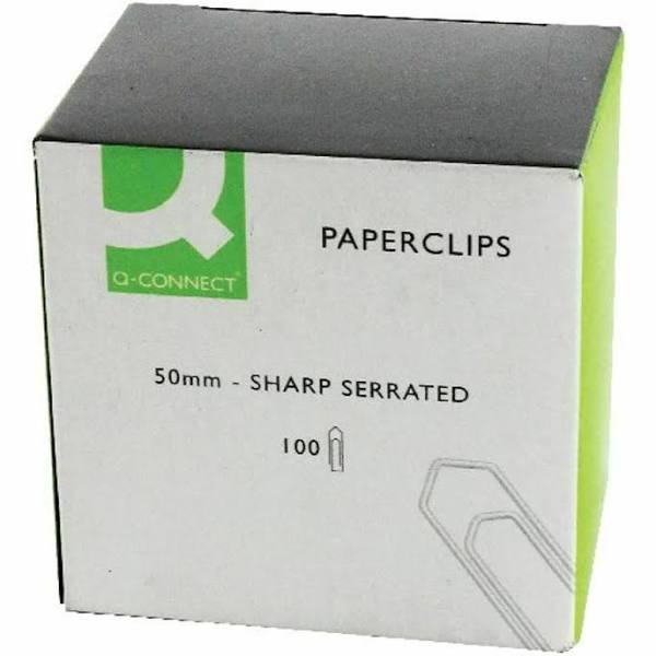 Tiger Box of 50 Paper Clips 50mm 302001