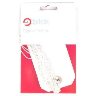 Blick Luggage Tags White pkd10