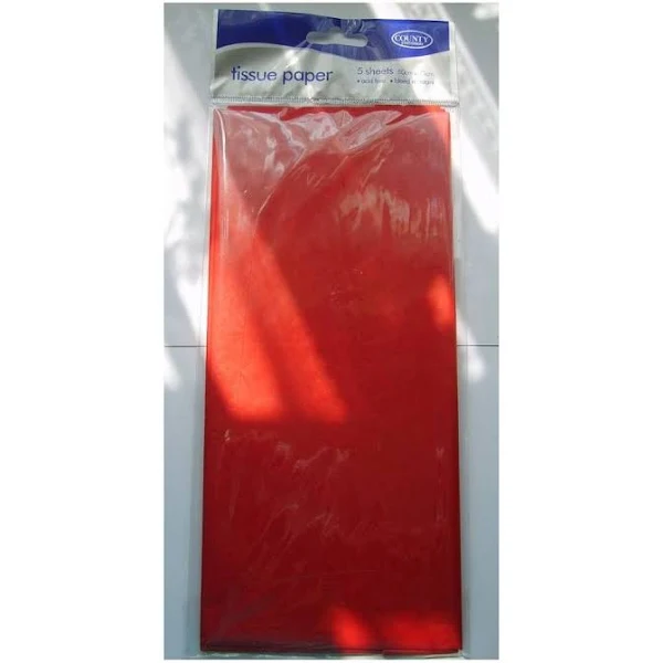 Tissue Paper - Red