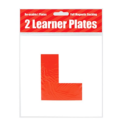 Magnetic Leaner L Plates 2 pack