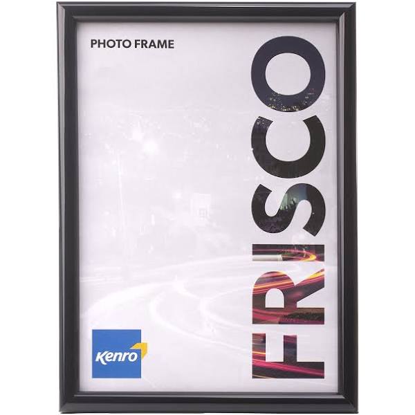 Frisco Black A4 Photo Frame