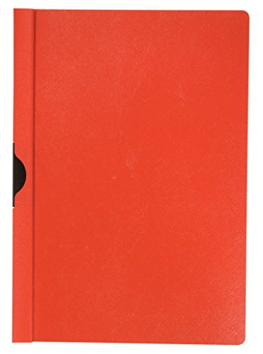 KF00461 Various Folders Clip Folder A4 Transparent Red