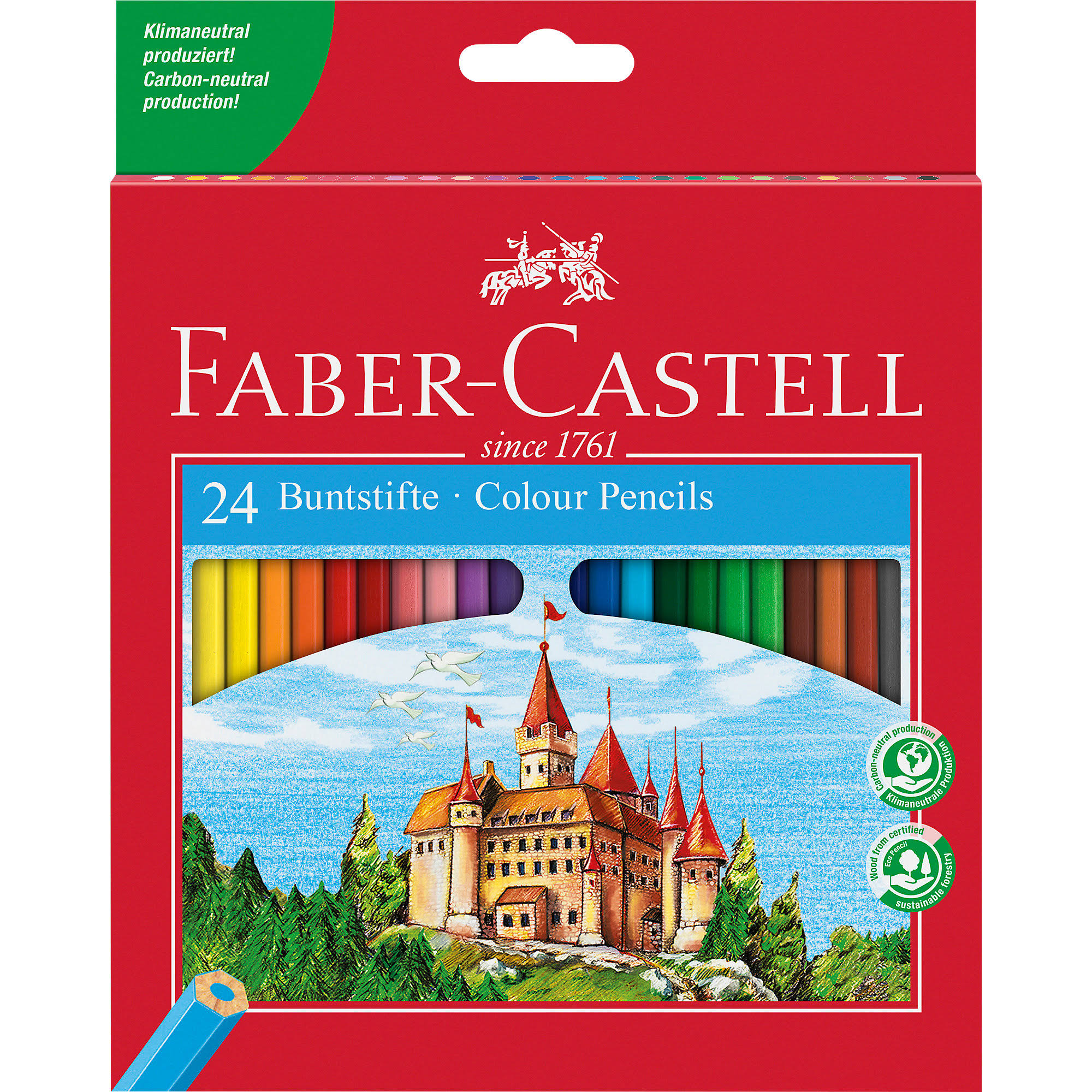 Faber-Castell 24-Colour Eco-Pencils
