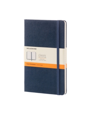 Moleskine Classic Notebook Hard Cover Large Sapphire Blue