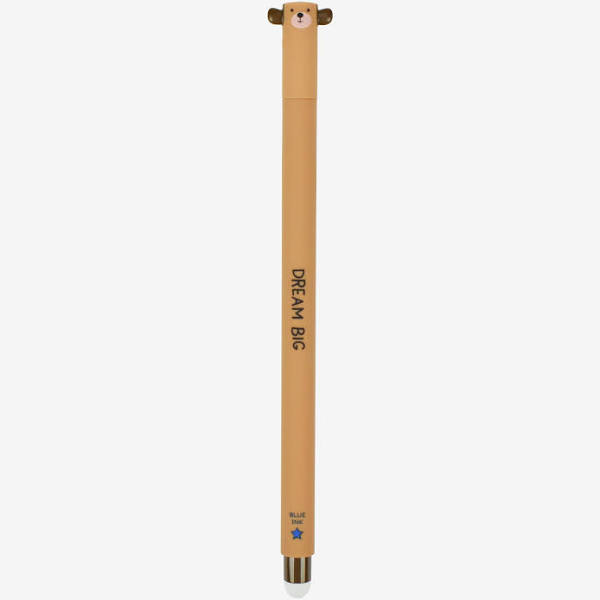 Legami Bear Erasable Pen - Blue