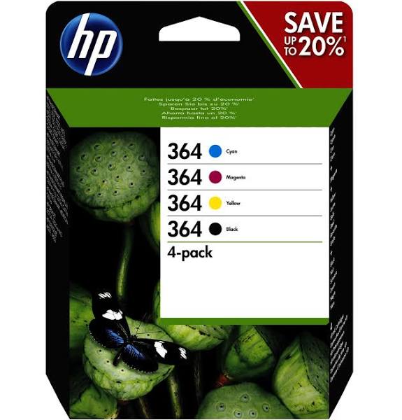 HP 364 - 4-Pack - Black, Yellow, cyan, Magenta - Original - Ink