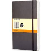 Moleskine Classic Notebook, Large, Ruled, Black, Soft Cover
