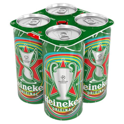 Heineken Lager Beer 4 x 440ml
