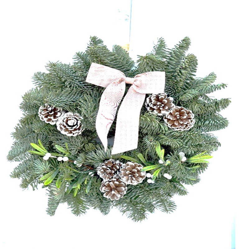 Mistletoe Kisses 10" Wreath