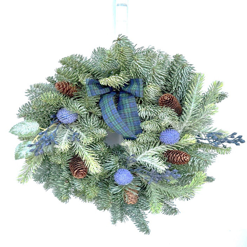 Traditional Tartan 10" Wreath