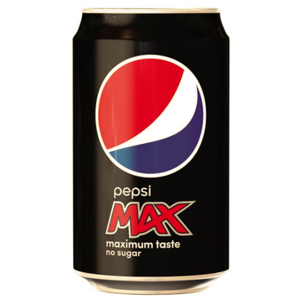 Pepsi Max Soft Drink Can 330ml 