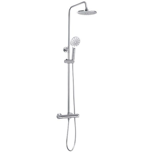 Wyndam Thurso Twin Round Shower incl Fast Fix Brackets WYN13017