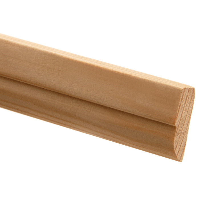 Richard Burbidge FLR6014 12mm x 21mm x 2.4m Door Stop Moulding Pine