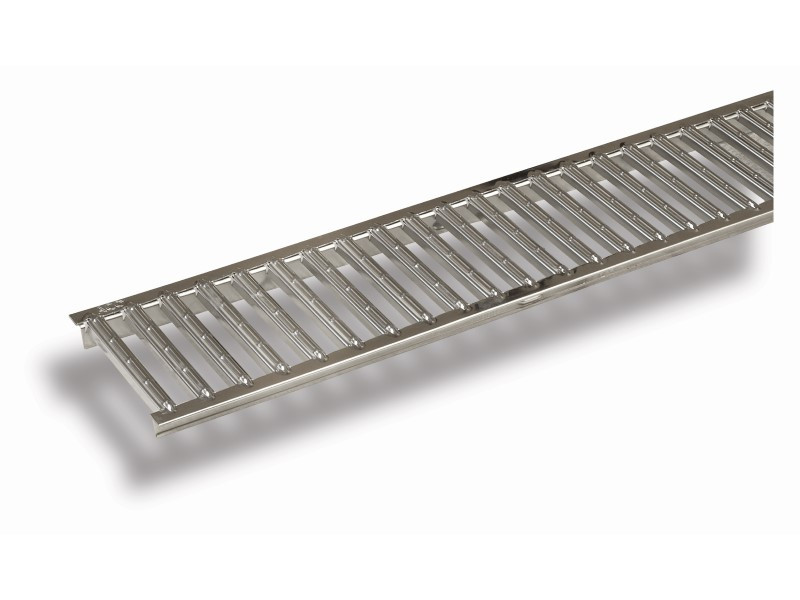 ACO HexDrain/RainDrain Polished Stainless Steel Grate