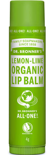 Dr Bronner's Lemon Lime Organic Lip Balm - 4G