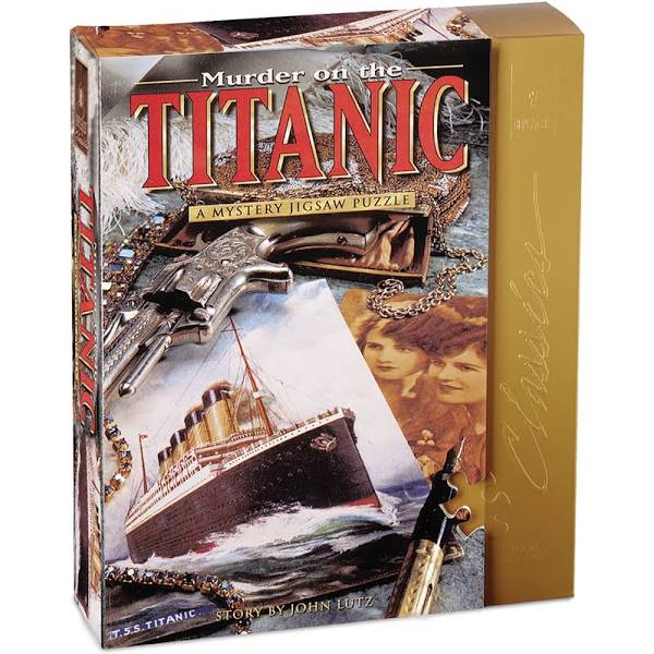 Murder on The Titanic Mystery Jigsaw Puzzle - 1000-Piece
