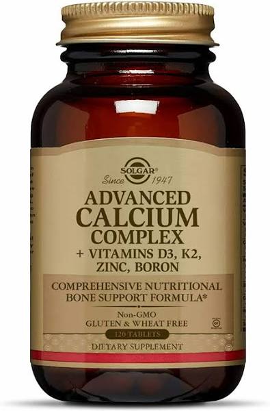Solgar Advanced Calcium Complex Tablets, 120 Count