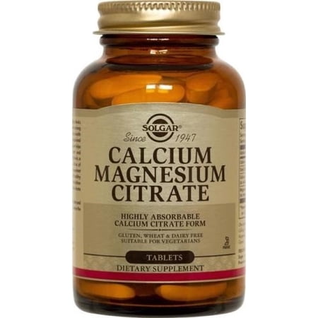 Solgar Calcium - Magnesium Citrate 100 Tablets