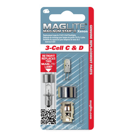 Maglite LMXA301 3 Cell Xenon White Star Bulb