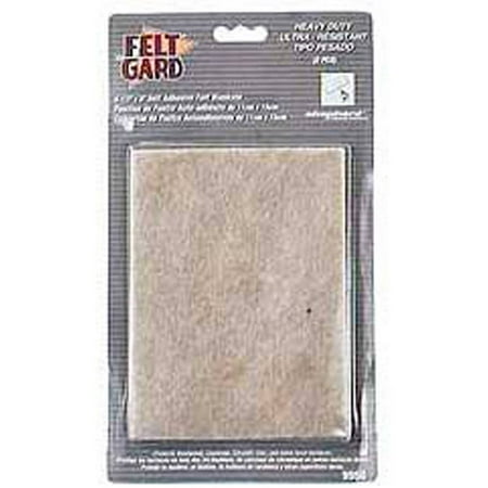 Shepherd 9953 1-1/2" Beige Heavy Duty Felt Gard Felt Pads, 8 Count