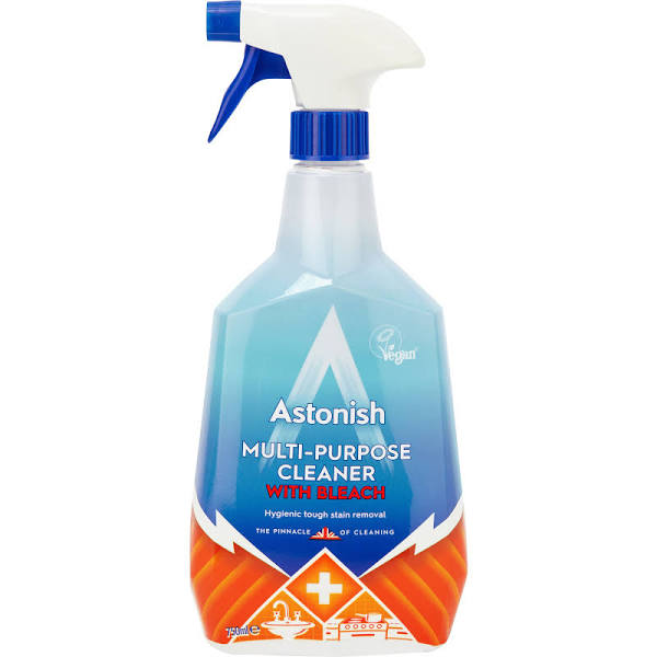 Astonish multi surface CLEANER WITH BLEACH - Cleaner / bleach - liquid - spray bottle - 750 ml