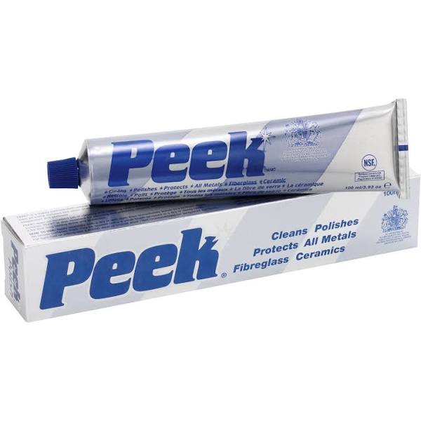 2x Peek Polish Cleaner Protector All Metals Fibreglass Ceramic Plastic Perspex