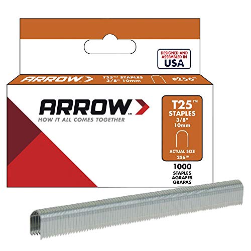 Arrow - T25 Staples 10mm (3/8in) Box 1000