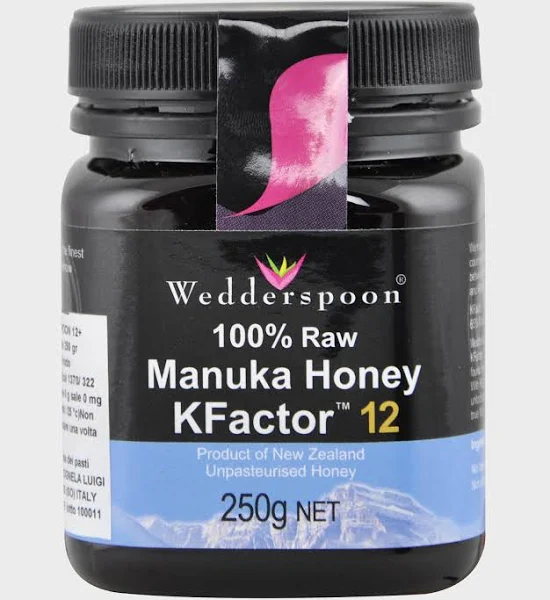 Wedderspoon - Raw KFactor 12 Manuka Honey 250g