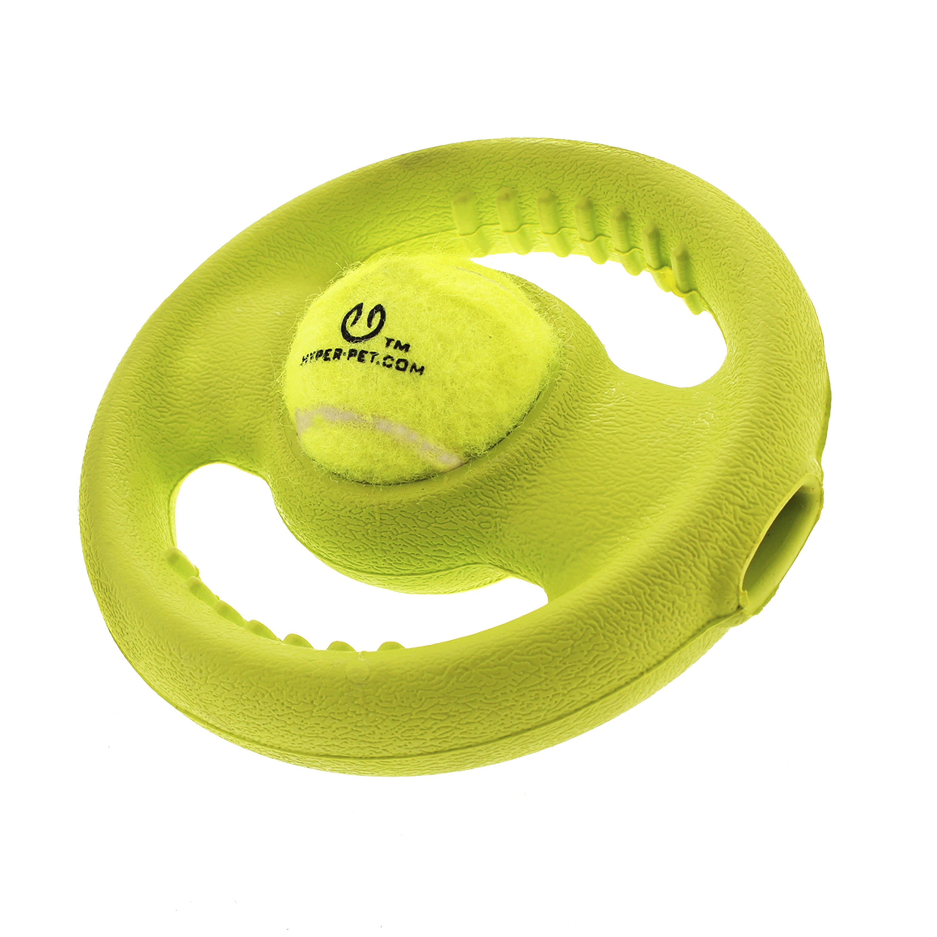 Hyper Pet Hide and Squeak Dog Chew Toy, Wheel