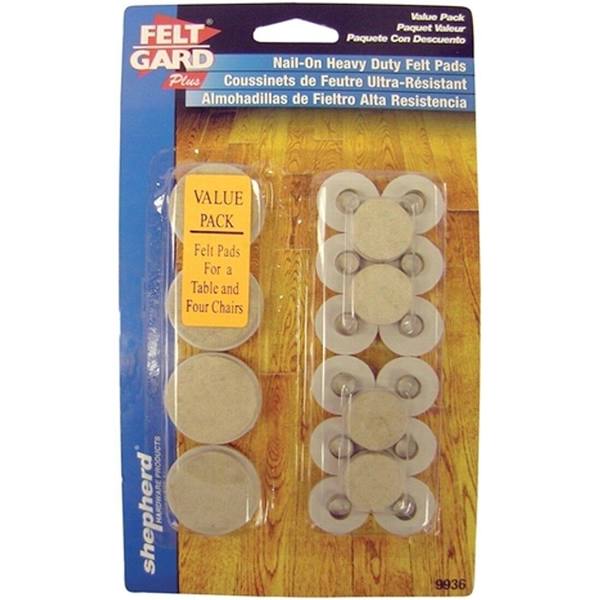 Felt Gard Nail in Assorted Pack - Pack 20