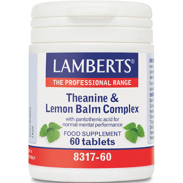 Lamberts THEANINE & LEMON BALM COMPLEX, 60 tabs