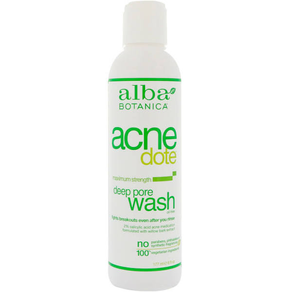 Unscented Alba Acnedote Deep Pore Wash - 6oz