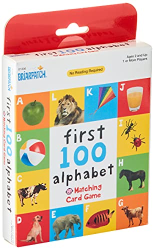 University Games First 100 Alphabet Card Game