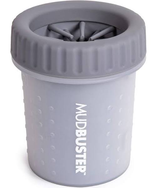 Dexas Mudbuster Portable Dog Paw Cleaner Small / Light Grey