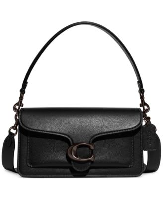 COACH Tabby 26 Polished Pebble Leather Shoulder Bag