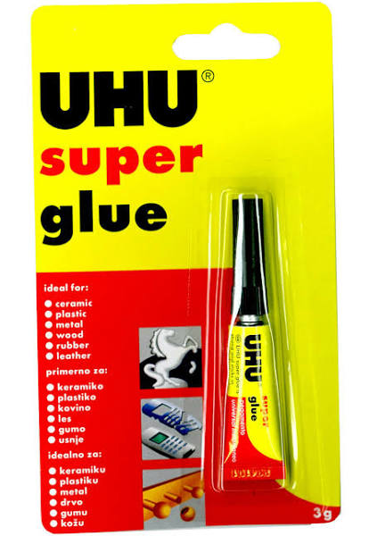 **Over 16+ ** UHU Ultra Fast Super Glue 3g
