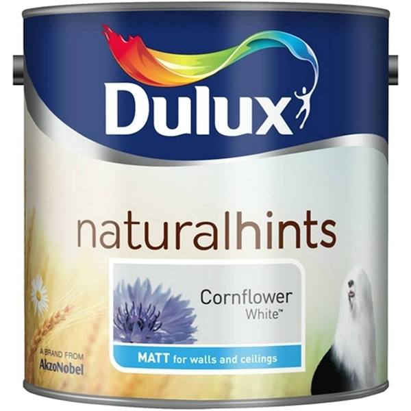 Dulux Cornflower White 2.5L Matt Emulsion