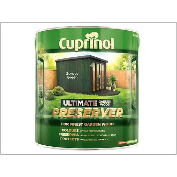 Cuprinol - Ultimate Garden Wood Preserver Spruce Green 4 Litre