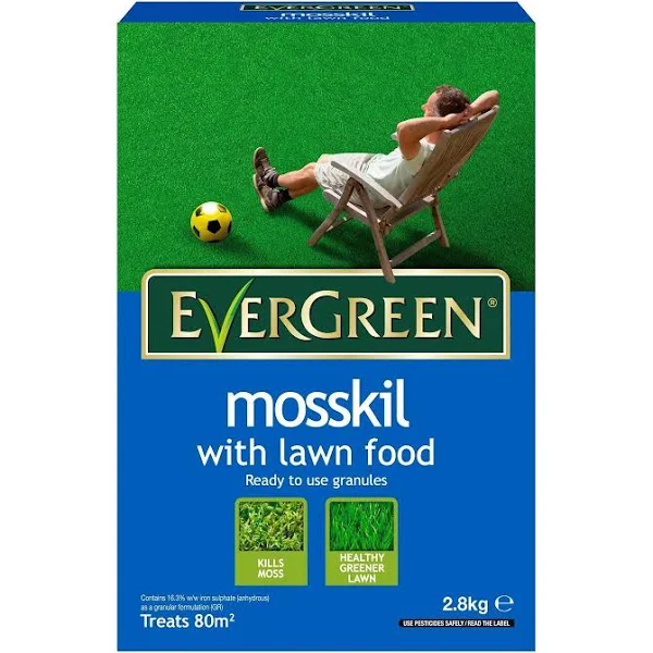 Evergreen - Mosskil with Lawn Food - 80m2