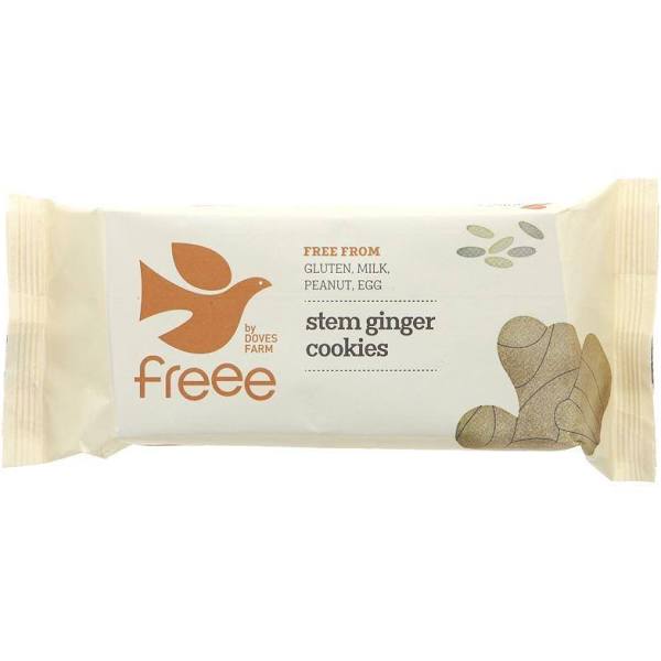 Doves Farm | Freee Stem Ginger Cookies | 1 x 150g