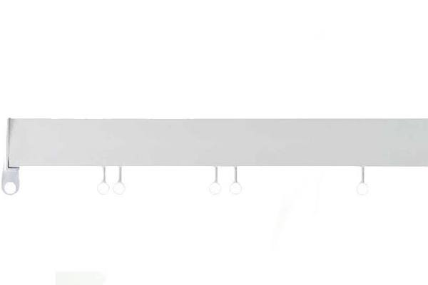 White Swish Deluxe Curtain Track 125cm
